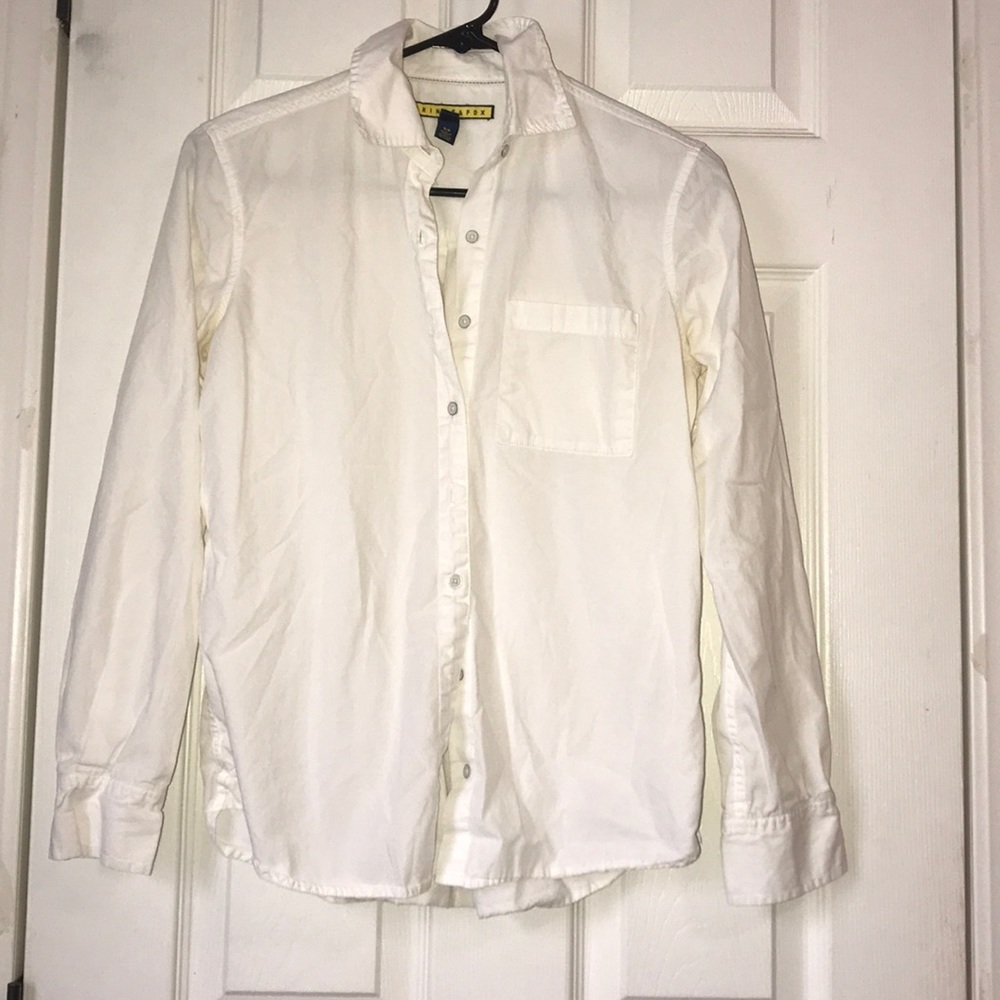 White button down shirt
